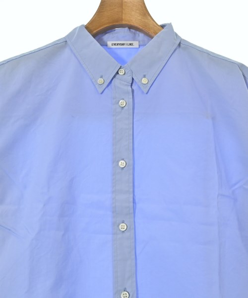 EVERYDAY I LIKE（エブリデイアイライク）カジュアルシャツ 青 サイズ:F レディース/2200642414106