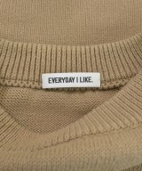 EVERYDAY I LIKE（エブリデイアイライク）ニット・セーター ベージュ サイズ:F レディース/2200640067076