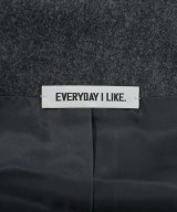 EVERYDAY I LIKE（エブリデイアイライク）ノーカラージャケット グレー サイズ:F レディース/2200646517070