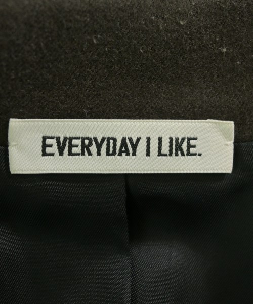 EVERYDAY I LIKE（エブリデイアイライク）ジャケット 茶 サイズ:38(M位) レディース/2200648104018