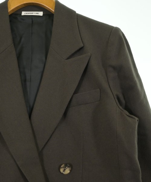 EVERYDAY I LIKE（エブリデイアイライク）ジャケット 茶 サイズ:38(M位) レディース/2200648104018