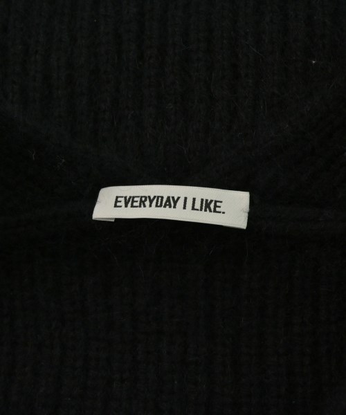 EVERYDAY I LIKE（エブリデイアイライク）ニット・セーター 黒 サイズ:F レディース/2200653831039