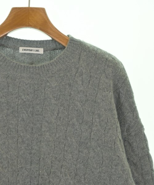 EVERYDAY I LIKE（エブリデイアイライク）ニット・セーター グレー サイズ:-(M位) レディース/2200653831046