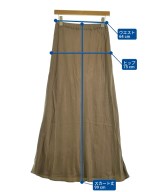 EVERYDAY I LIKE（エブリデイアイライク）ロング・マキシ丈スカート 茶 サイズ:-(M位) レディース/2200699844024