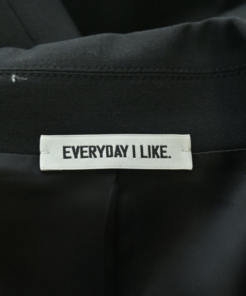 EVERYDAY I LIKE（エブリデイアイライク）カジュアルジャケット 黒 サイズ:F レディース/2200701936013