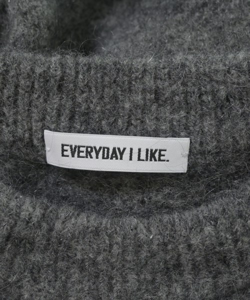 EVERYDAY I LIKE（エブリデイアイライク）ニット・セーター グレー サイズ:F レディース/2200700803040