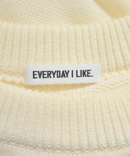 EVERYDAY I LIKE（エブリデイアイライク）ニット・セーター 白 サイズ:F レディース/2200700520015