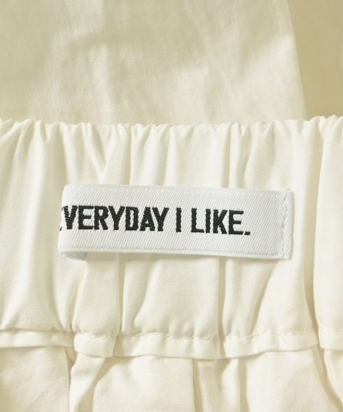 EVERYDAY I LIKE（エブリデイアイライク）ロング・マキシ丈スカート 白 サイズ:F レディース/2200705298070