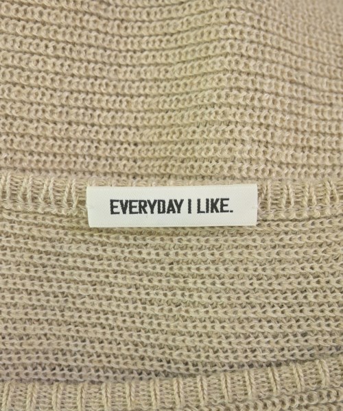 EVERYDAY I LIKE（エブリデイアイライク）ニット・セーター ベージュ サイズ:F レディース/2200703602121