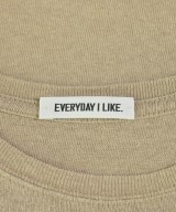 EVERYDAY I LIKE（エブリデイアイライク）Tシャツ・カットソー ベージュ サイズ:F レディース/2200703602206