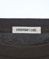 EVERYDAY I LIKE（エブリデイアイライク）Tシャツ・カットソー 茶 サイズ:F レディース/2200703941022