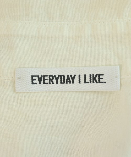 EVERYDAY I LIKE（エブリデイアイライク）カジュアルシャツ 白 サイズ:F レディース/2200705596022