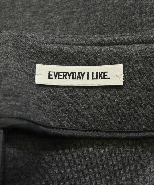 EVERYDAY I LIKE（エブリデイアイライク）ひざ丈スカート グレー サイズ:36(S位) レディース/2200707599045