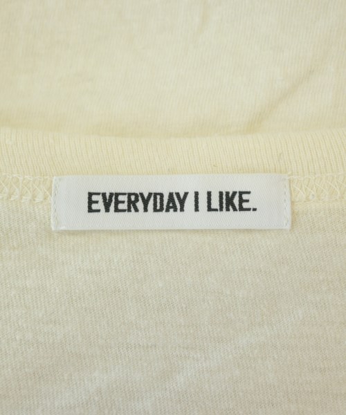 EVERYDAY I LIKE（エブリデイアイライク）Tシャツ・カットソー 白 サイズ:F レディース/2200704848023