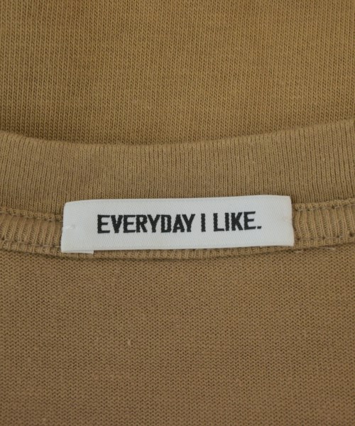 EVERYDAY I LIKE（エブリデイアイライク）Tシャツ・カットソー 茶 サイズ:F レディース/2200704848047