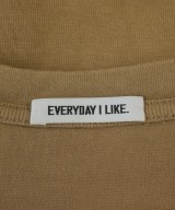EVERYDAY I LIKE（エブリデイアイライク）Tシャツ・カットソー 茶 サイズ:F レディース/2200704848047