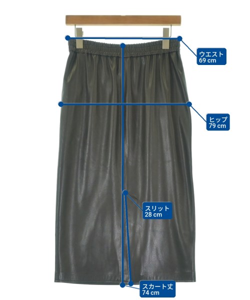 EVERYDAY I LIKE（エブリデイアイライク）ロング・マキシ丈スカート 茶 サイズ:38(M位) レディース/2200661636022