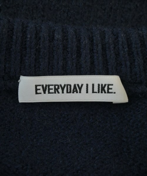 EVERYDAY I LIKE（エブリデイアイライク）ニット・セーター 紺 サイズ:F レディース/2200665153037