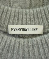 EVERYDAY I LIKE（エブリデイアイライク）ニット・セーター グレー サイズ:F レディース/2200665410055