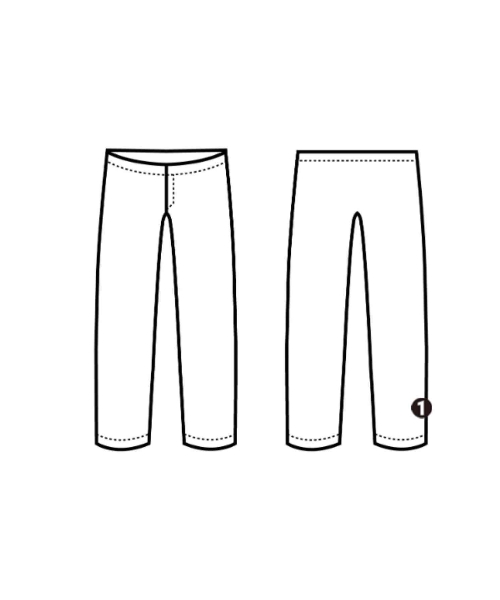 EVERYDAY I LIKE（エブリデイアイライク）デニムパンツ 青 サイズ:34(XS位) レディース/2200667078055