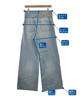 EVERYDAY I LIKE（エブリデイアイライク）デニムパンツ 青 サイズ:34(XS位) レディース/2200667078055