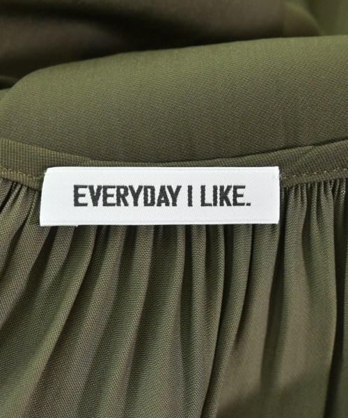 EVERYDAY I LIKE（エブリデイアイライク）ワンピース カーキ サイズ:36(S位) レディース/2200667669307