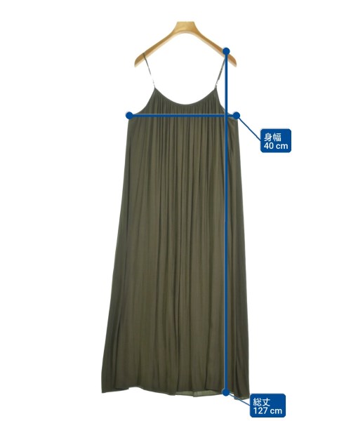 EVERYDAY I LIKE（エブリデイアイライク）ワンピース カーキ サイズ:36(S位) レディース/2200667669307