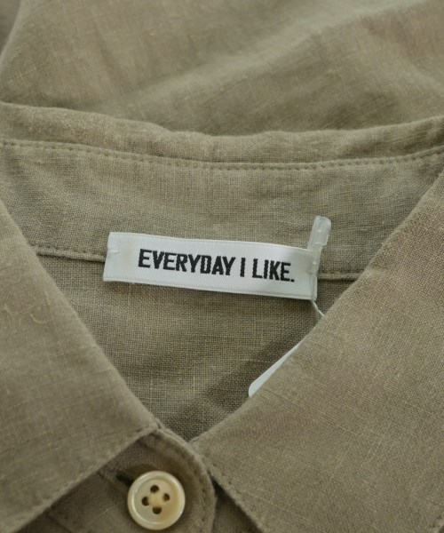 EVERYDAY I LIKE（エブリデイアイライク）カジュアルシャツ ベージュ サイズ:F メンズ/2200731476046