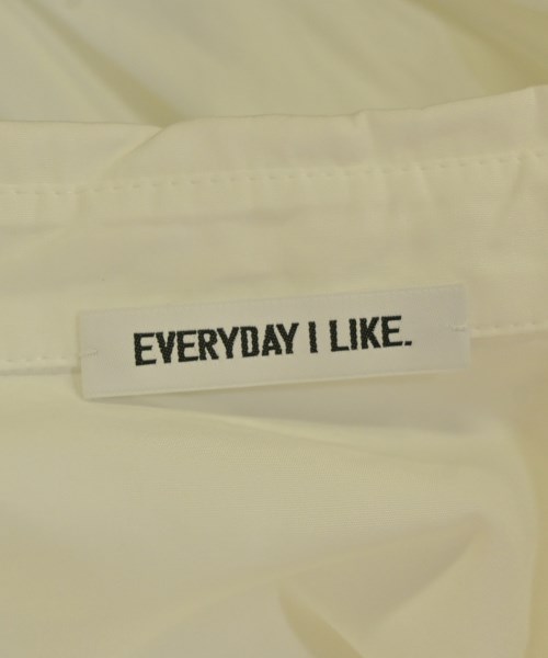 EVERYDAY I LIKE（エブリデイアイライク）ブラウス 白 サイズ:F レディース/2200731960057