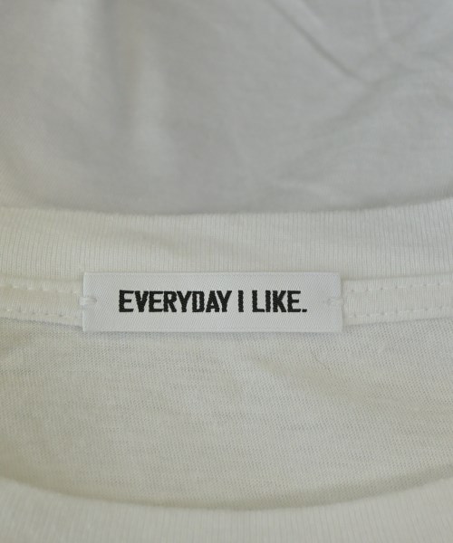 EVERYDAY I LIKE（エブリデイアイライク）Tシャツ・カットソー 白 サイズ:-(M位) レディース/2200731960095