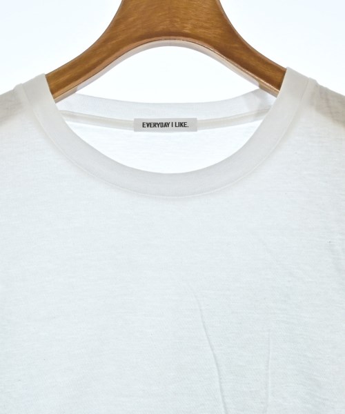 EVERYDAY I LIKE（エブリデイアイライク）Tシャツ・カットソー 白 サイズ:-(M位) レディース/2200731960095