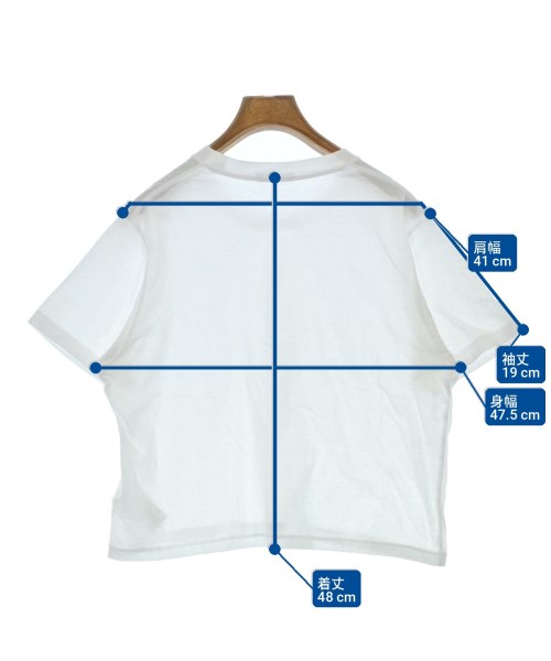 EVERYDAY I LIKE（エブリデイアイライク）Tシャツ・カットソー 白 サイズ:-(M位) レディース/2200731960095