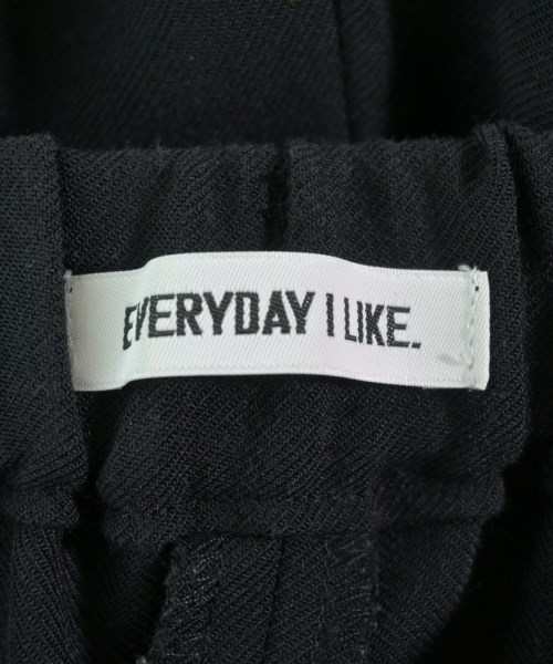 EVERYDAY I LIKE（エブリデイアイライク）スラックス 黒 サイズ:36(S位) レディース/2200732448028