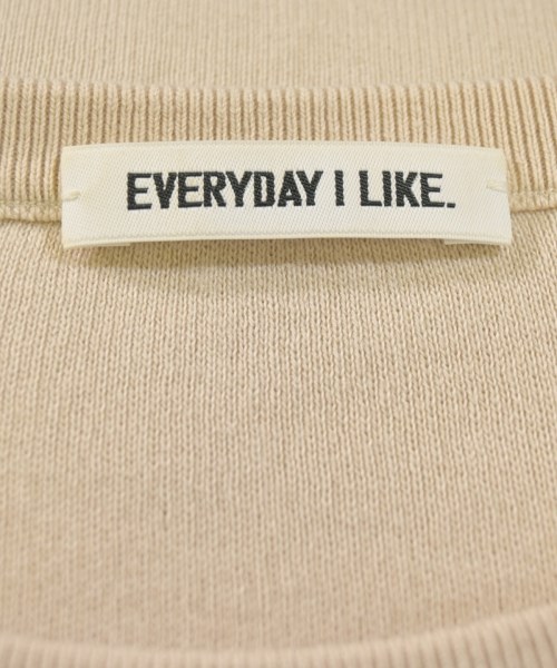 EVERYDAY I LIKE（エブリデイアイライク）ニット・セーター ベージュ サイズ:F レディース/2200725492090