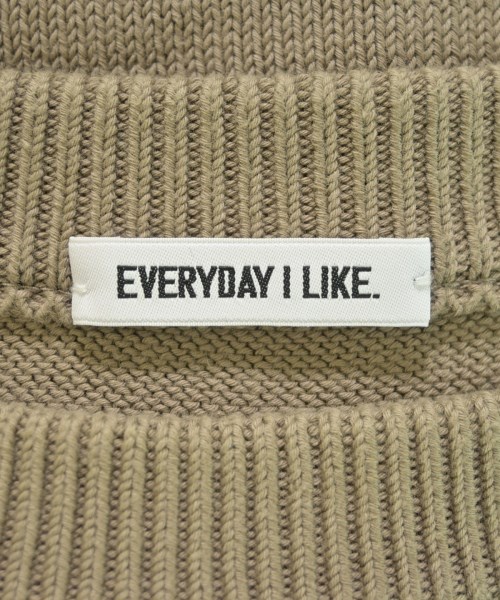 EVERYDAY I LIKE（エブリデイアイライク）ニット・セーター グレー サイズ:F レディース/2200735846043