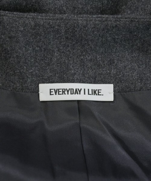 EVERYDAY I LIKE（エブリデイアイライク）ノーカラージャケット グレー サイズ:-(XL位) レディース/2200736370035
