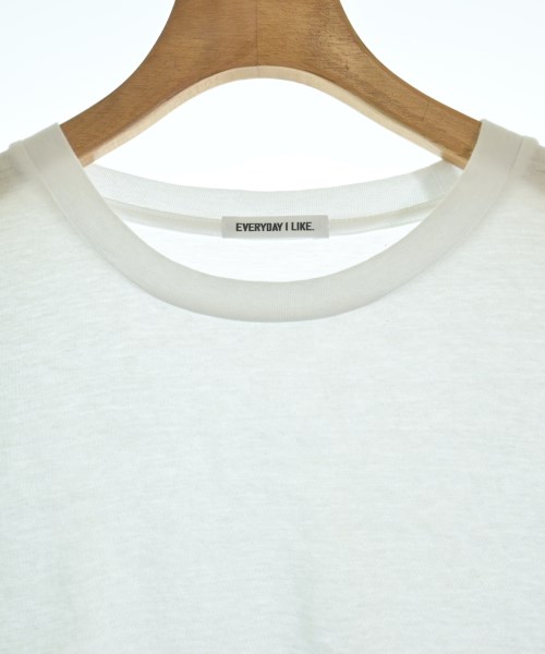 EVERYDAY I LIKE（エブリデイアイライク）Tシャツ・カットソー 白 サイズ:F レディース/2200712233071