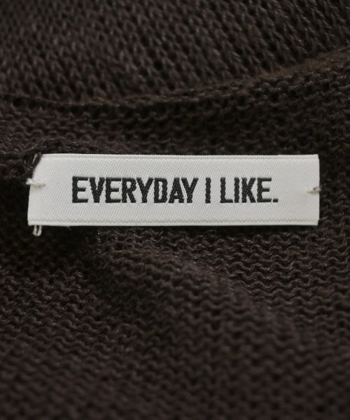 EVERYDAY I LIKE（エブリデイアイライク）ニット・セーター 茶 サイズ:F レディース/2200717950010