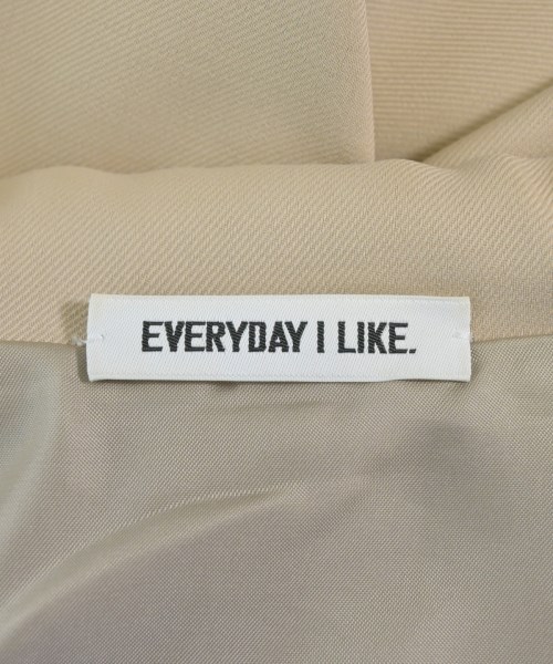 EVERYDAY I LIKE（エブリデイアイライク）ジャケット ベージュ サイズ:36(S位) レディース/2200718278021