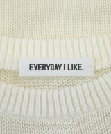 EVERYDAY I LIKE（エブリデイアイライク）ニット・セーター 白 サイズ:F レディース/2200722613016