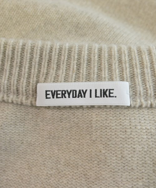 EVERYDAY I LIKE（エブリデイアイライク）ニット・セーター ベージュ サイズ:F レディース/2200722460061