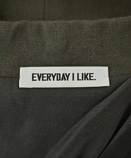 EVERYDAY I LIKE（エブリデイアイライク）テーラードジャケット カーキ サイズ:38(M位) レディース/2200717014316
