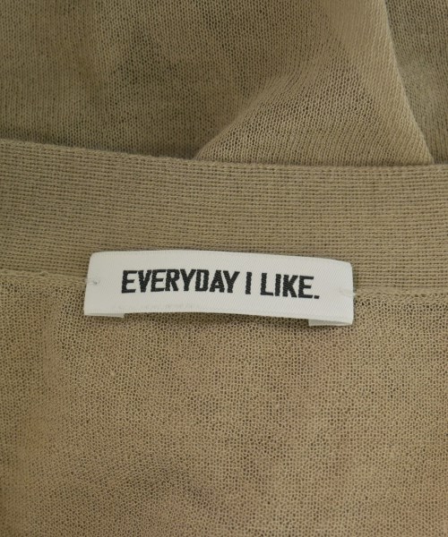 EVERYDAY I LIKE（エブリデイアイライク）カーディガン ベージュ サイズ:F レディース/2200726046070