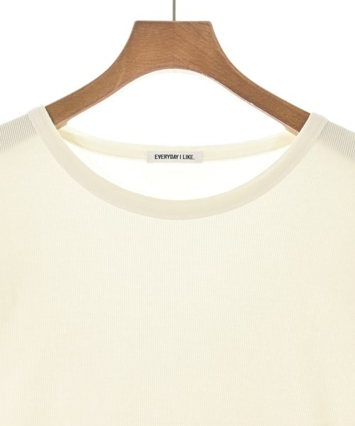 EVERYDAY I LIKE（エブリデイアイライク）Tシャツ・カットソー 白 サイズ:F レディース/2200725099145
