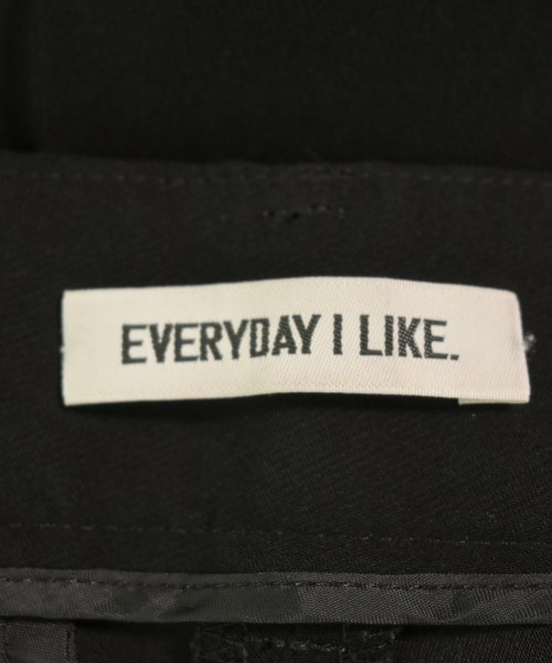 EVERYDAY I LIKE（エブリデイアイライク）スラックス 黒 サイズ:36(S位) レディース/2200725697082