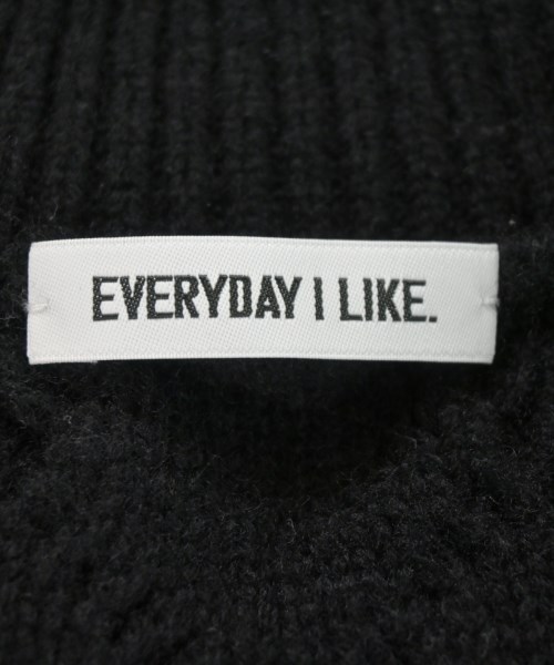 EVERYDAY I LIKE（エブリデイアイライク）ニット・セーター 黒 サイズ:F レディース/2200728752023