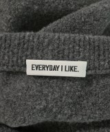 EVERYDAY I LIKE（エブリデイアイライク）ニット・セーター グレー サイズ:F レディース/2200728752030