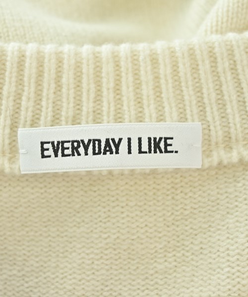 EVERYDAY I LIKE（エブリデイアイライク）ニット・セーター 白 サイズ:F レディース/2200728752047