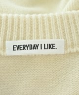 EVERYDAY I LIKE（エブリデイアイライク）ニット・セーター 白 サイズ:F レディース/2200728752047