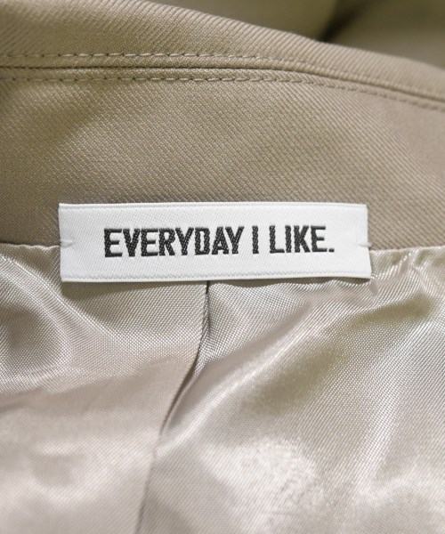 EVERYDAY I LIKE（エブリデイアイライク）テーラードジャケット ベージュ サイズ:36(S位) レディース/2200683646122